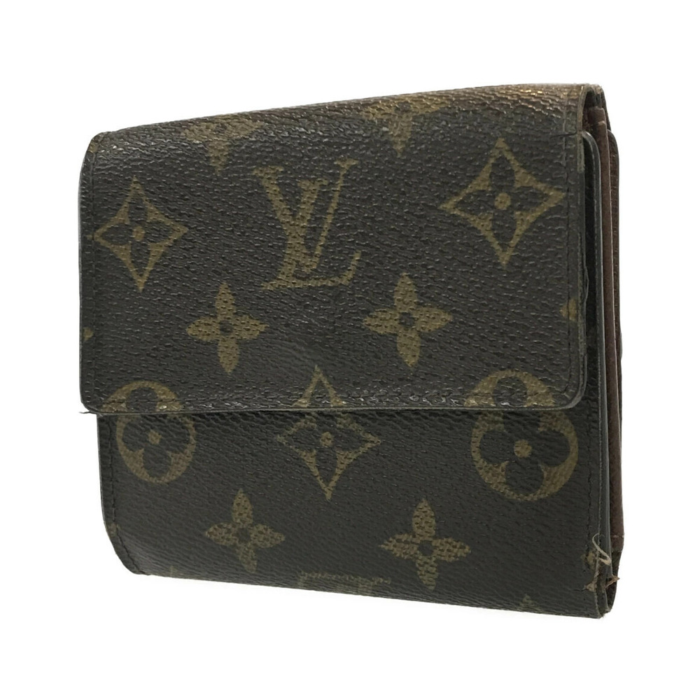 Louis Vuitton Bi fold Wallet Double Snap Closure Portemonnaie Billet Carte